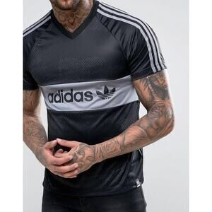 Adidas Skateboarding Soccer Word Camo Jersey Sz Small World Cup Bk8004